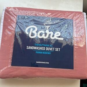 Barebome dusty blush duvet cover Twin/XL Twin